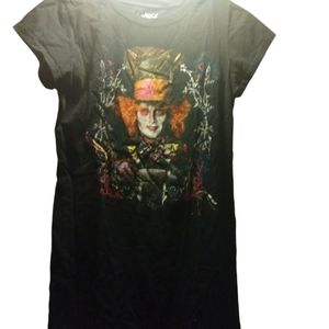 Alice In Wonderland Mad Hatter Disney Tshirt